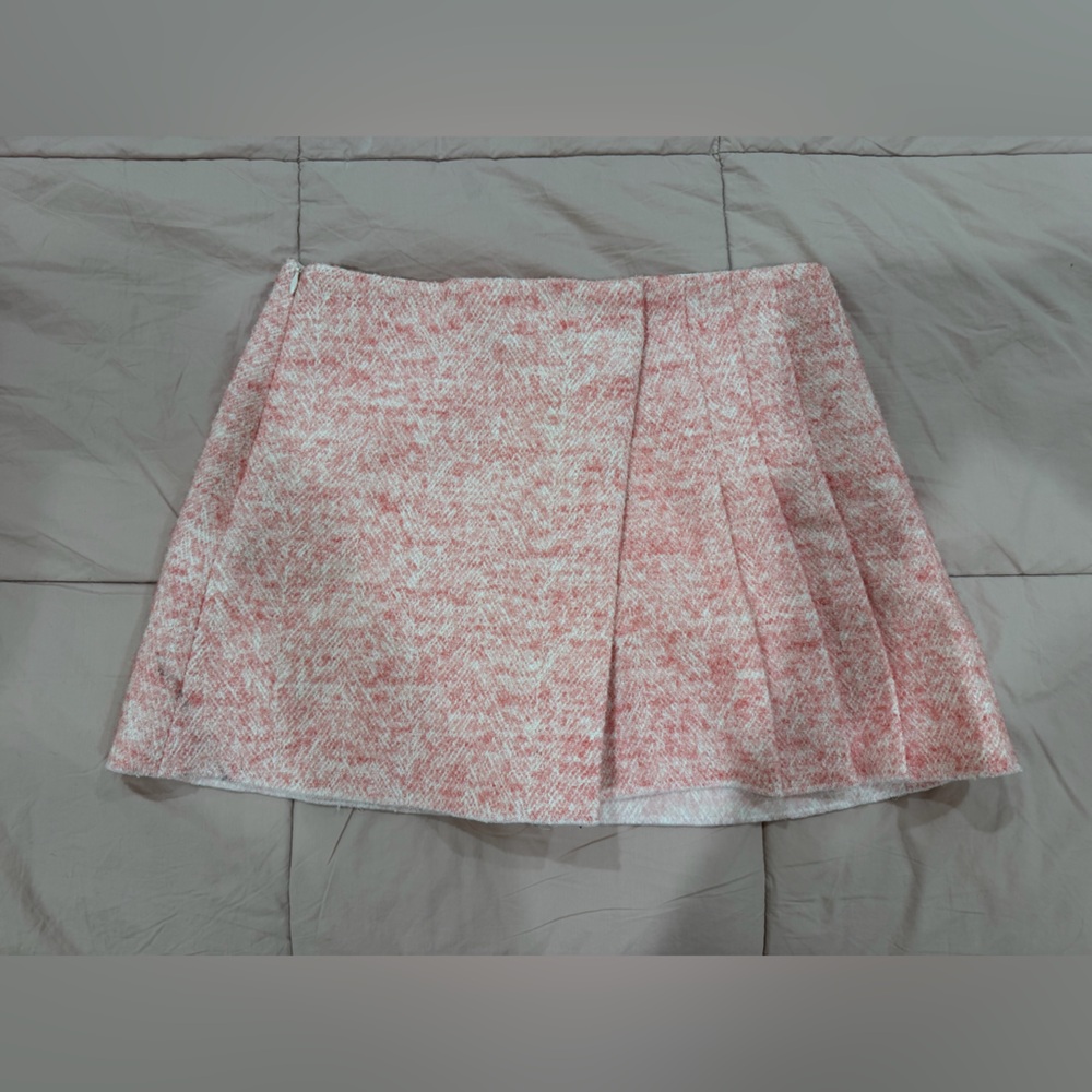 Maje pink soft and thick skort in size 36EU/4US